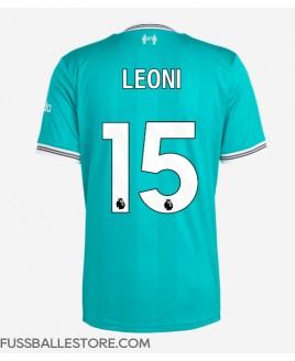 Günstige Liverpool Giovanni Leoni #15 3rd trikot 2025-26 Kurzarm
